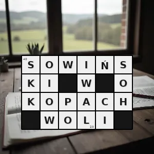 Hasło krzyżówkowe wiersz juliusza słowackiego - sowiński w okopach woli – rozwiązanie, synonimy, podpowiedzi i definicje krzyżówkowe